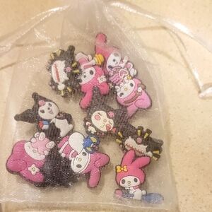 Cartoon Character Accessories For CROCS W/ bag 10 Pieces